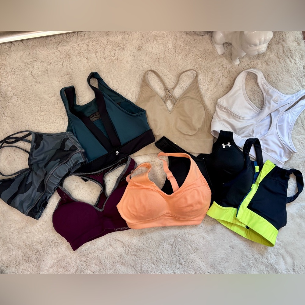 Women’s Sports Bras – Name Brands – Size XS/S